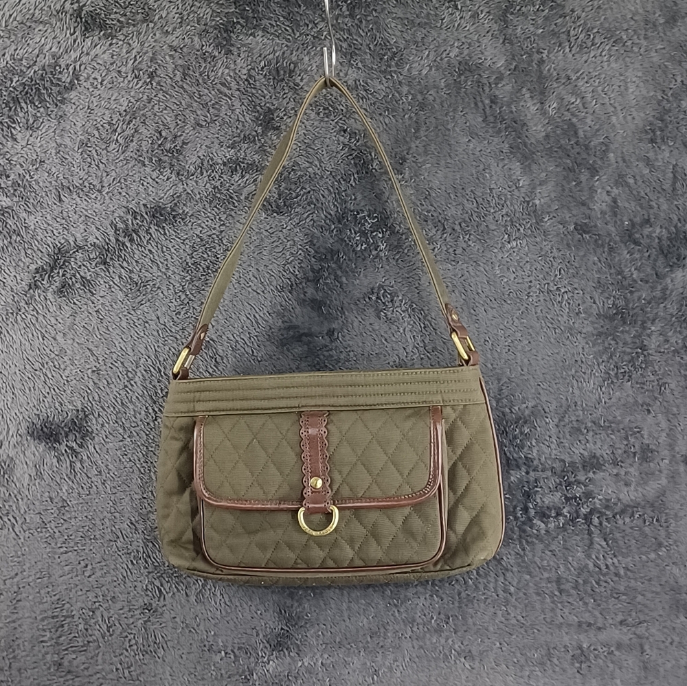 Vera Bradley  Olive Green Shoulder Bag